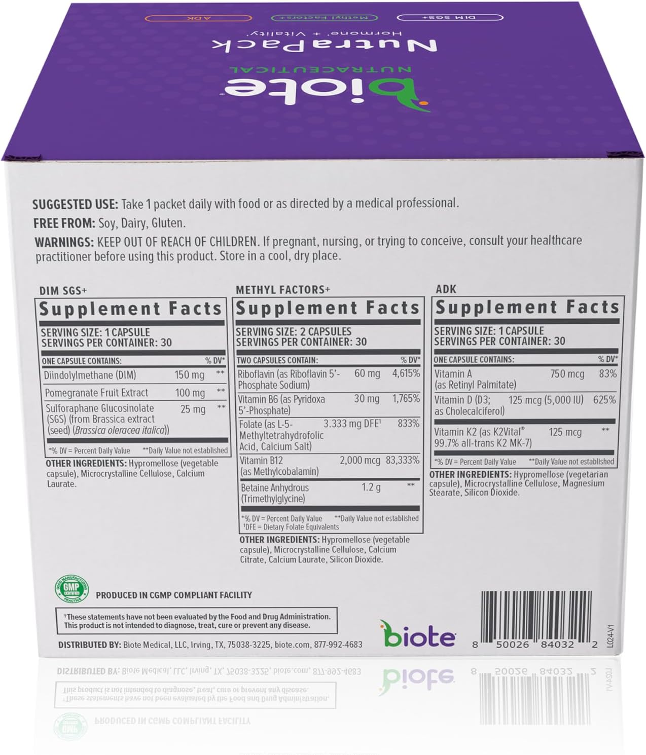 Biote NutraPack