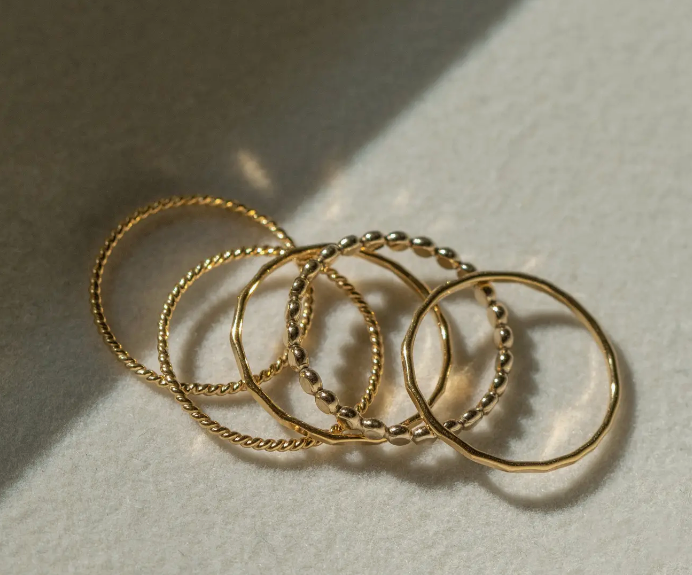 Beauté Kira Ring Set