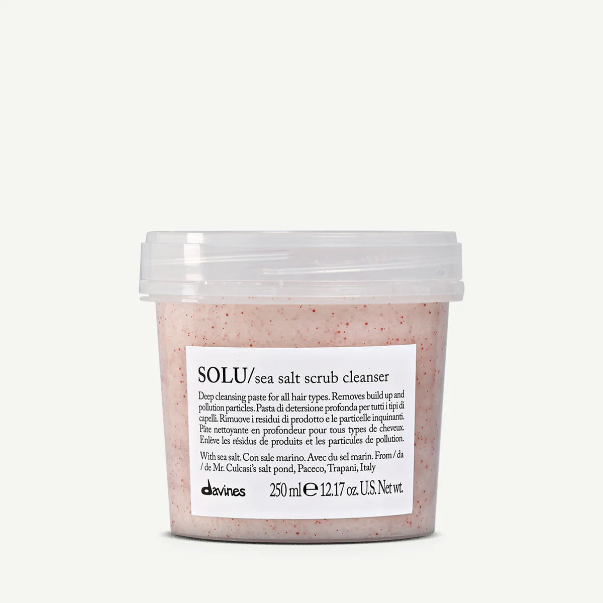 Travel SOLU Sea Salt Scrub Cleanser