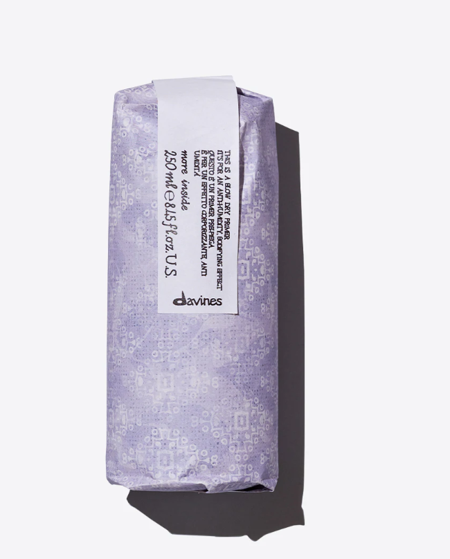 Davines "this is a blow dry primer"