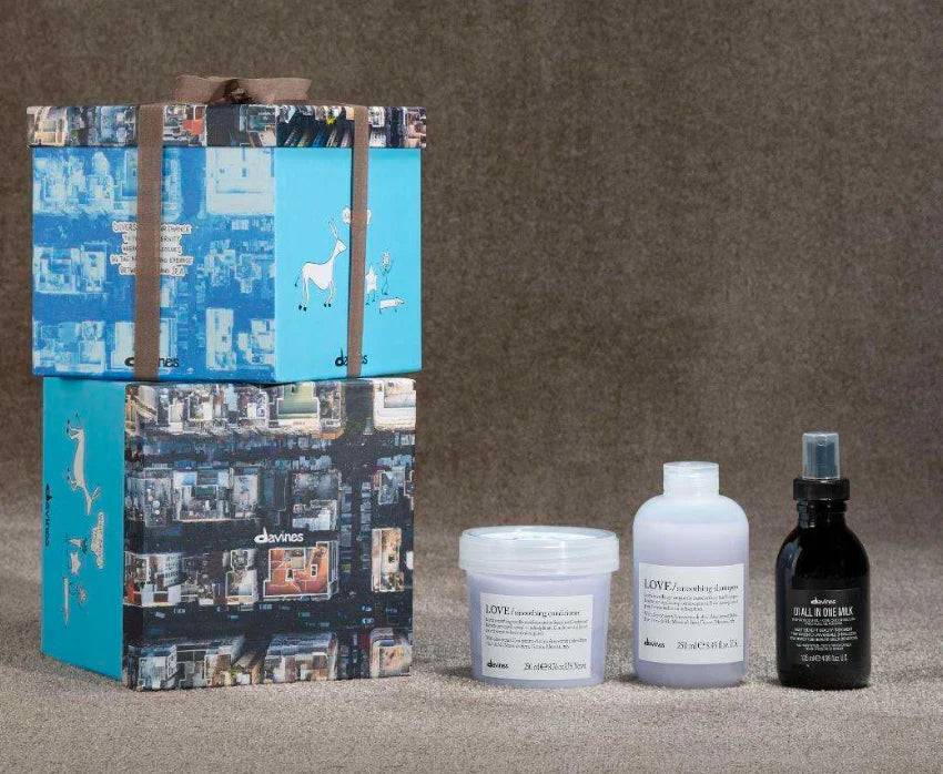 Davines The Pure - Love Smoothing Gift Set