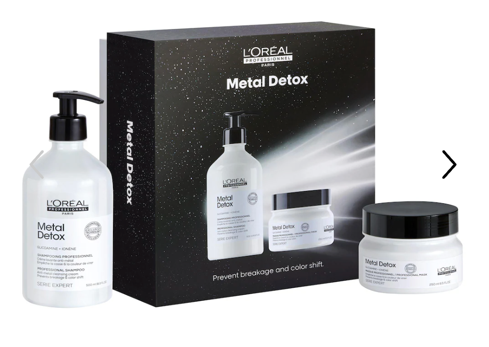 L'OREAL Metal Detox Holiday Set