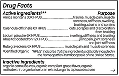 Genexa, Arnica Pain 100 Tablets